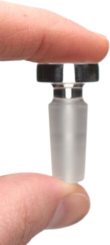 Stopper, 10/19 - Flat Head, Solid Cone - Borosilicate Glass - Eisco Labs in Saudi Arabia