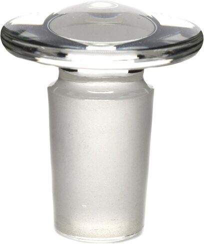 سدادة - رأس مسطح، مخروط صلب، مصنوعة من زجاج البورسليكات، مقاس 19/26 - Eisco Labs in Kuwait