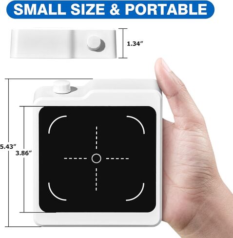 ANZESER محرك مغناطيسي، لوحة تحريك 2000 مل، لوحة تحريك مغناطيسية 2000 دورة في الدقيقة، خلاط مغناطيسي مع شريط تحريك (بدون تسخين) in Kuwait