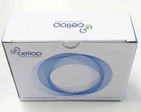 Cellop-Chip(NI) (50 قطعة/صندوق)، مقياس الدم المحسن لرقاقة السيلوب من نيوباور، حجم الغرفة 10 ميكرولتر، سمك 1.6 مم (عبوة من 50) in Kuwait