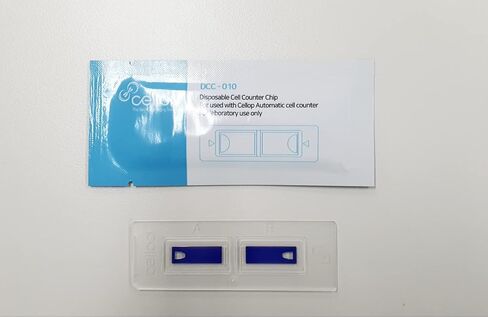 Cellop-Chip(NI) (50 قطعة/صندوق)، مقياس الدم المحسن لرقاقة السيلوب من نيوباور، حجم الغرفة 10 ميكرولتر، سمك 1.6 مم (عبوة من 50) in Kuwait