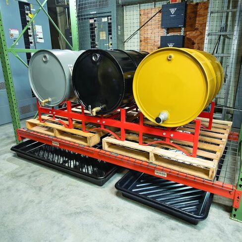 New Pig Containment Tray - 40.25" L x 28.25" W x 5" H - 17.95 gal. Sump Capacity - PAK921 in Saudi Arabia