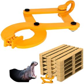 GPOAS 𝐏𝐚𝐥𝐥𝐞𝐭 𝐏𝐮𝐥𝐥𝐞𝐫 Clamp 1T/2204lbs Stump Puller Steel Single Scissor Truck Material Handling with 𝟓.𝟓 Inch Jaw Opening Industrial Pallet Hook 𝐏𝐮𝐥𝐥𝐞𝐫 Tool For Hoisting Wood, Board in Kuwait