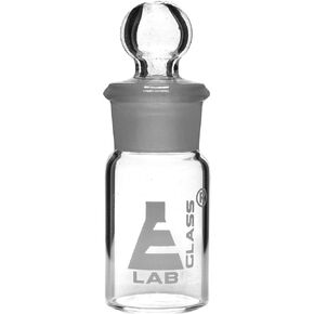 EISCO Weighing Bottle, Tall Form, 5ml capacity, Borosilicate Glass with Interchangeable Ground Stopper Labs in Kuwait