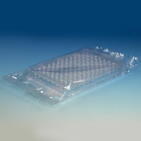 Globe Scientific 120038 Polystyrene Microtest Plate, 96-Well, U-Bottom, Sterile, Individually Wrapped (Pack of 50) in Saudi Arabia