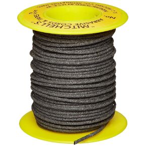 Mitchell Abrasives 52-S سلك مكشوط مستدير، كربيد سليكون 150 حبة 0 55" قطرها × 50 قدمًا in Kuwait