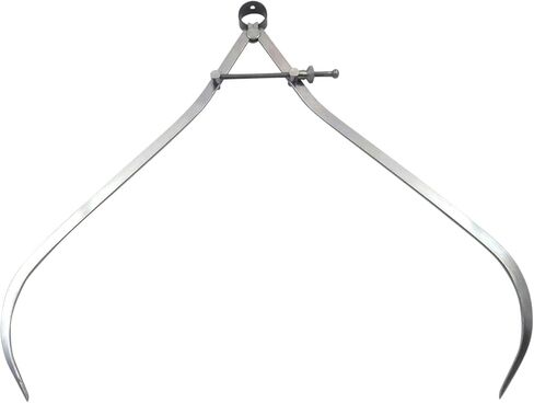 Taytools 467993 أداة "Yankee" الربيعية الخارجية للفرجار، فواصل OD، صامولة صلبة، نطاق 12 بوصة / 300 مم، آلية الضبط الدقيقة، ساق مسطحة in Kuwait