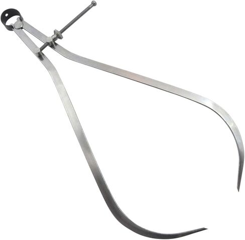 Taytools 467993 أداة "Yankee" الربيعية الخارجية للفرجار، فواصل OD، صامولة صلبة، نطاق 12 بوصة / 300 مم، آلية الضبط الدقيقة، ساق مسطحة in Kuwait