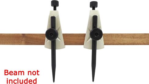 Taytools 468310 Large Adjustable Trammel Head Set Beam Compass, Pencil Holders, Hardened Points in Saudi Arabia