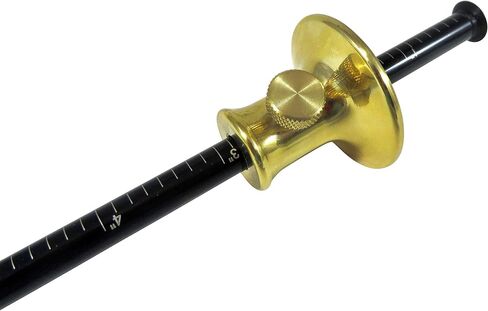 Taytools 465494 Wheel Marking Gauge Depth Gauge with Solid Brass Machined Head Hardened .310 inch Diameter Beam Hardened High Speed Steel Cutting Wheel Overall Length 8 Inches Easy Read SAE and Metric in Saudi Arabia