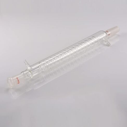 StonyLab Borosilicate Glass Graham Condenser with 24/40 Joint 300mm Jacket Length Lab Glass Condenser in Saudi Arabia