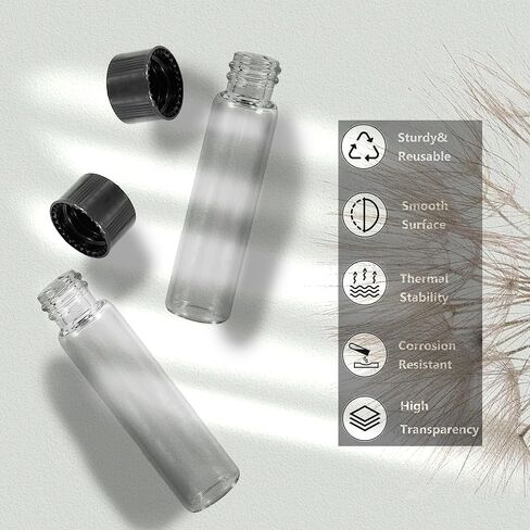 1st Choice Glass Vials, 1 Dram, Pack of 12 - Storage Bottle With PE Gasket in Saudi Arabia