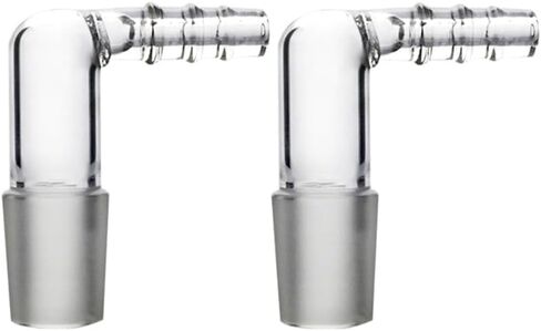 (عبوة من قطعتين) محول زجاجي لمختبر الكوع لتجارب الكيمياء in Kuwait