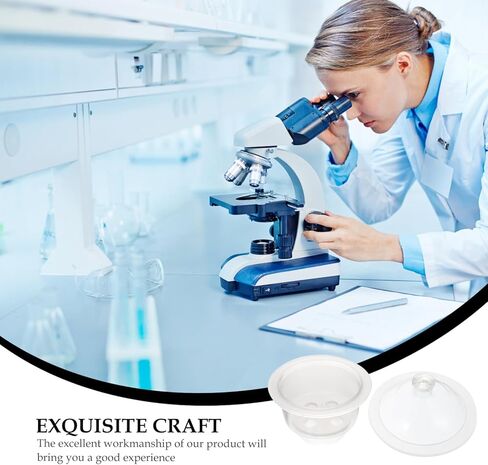 اي بلاس سمايل برطمان زجاجي للعلوم لتجفيف الزجاج، برطمان موفر للمساحة من البولي كربونات والبولي بروبيلين، مجفف للمختبرات، اداة تجفيف الزجاجات 150 ملم، معدات علمية، دائرية شفافة in Kuwait