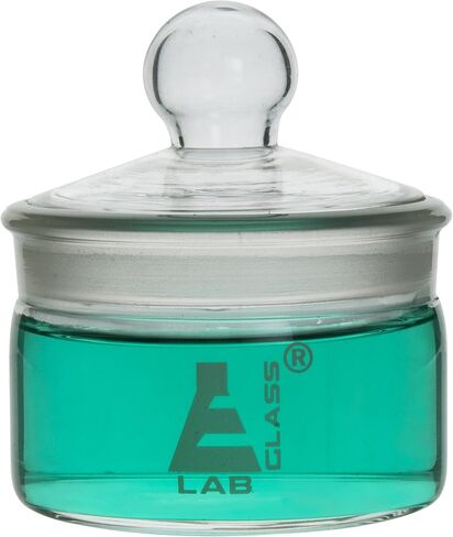 زجاجة وزن، شكل منخفض، سعة 50 مل، زجاج البوروسيليكات مع سدادة أرضية قابلة للتبديل - مختبرات in Kuwait