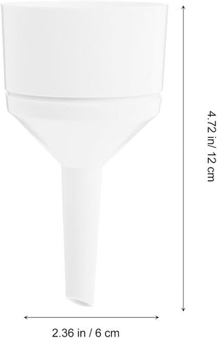 مجموعة قمع قارورة بوخنر، مجموعة مرشح ترشيح مختبر الكيمياء، قمع بلاستيكي لمطبخ المختبر باللون الأبيض in Kuwait