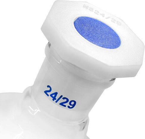 قمع فصل سكويب، 500 مل - سدادة بلاستيكية 24/29، محبس مفتاح زجاجي، متدرج - زجاج البورسليكات - Eisco Labs in Kuwait