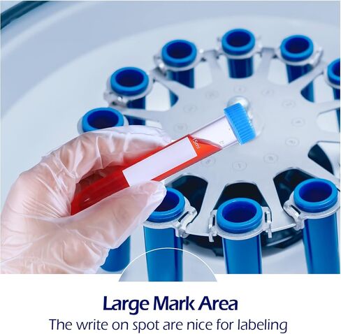 200 Pack Conical Centrifuge Tubes 15ml, Sterile Plastic Test Tubes with Screw Caps, Polypropylene Conical Container Microcentrifuge Tube with Graduated Marks and Conical Bottom in Saudi Arabia