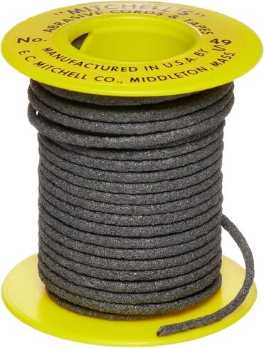 Mitchell Abrasives 49-S Round Abrasive Cord, Silicon Carbide 120 Grit .082" Diameter x 25 Feet in Saudi Arabia