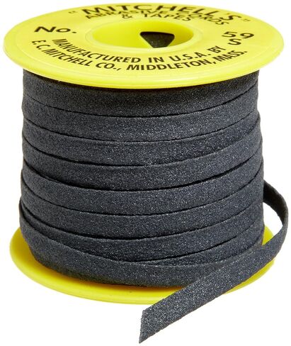 شريط مكشوف مسطح من Mitchell Abrasives 59-S، من سيليكون كاربيد 150 حبيبة بعرض 1/4 بوصة x 25 قدم in Kuwait