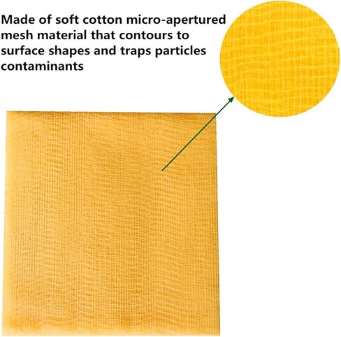 6 قطع من القماش مقاس 91.44 سم × 45.72 سم من القماش لرسامين النجارة، قطعة قماش لاصقة للأعمال الخشبية، والسيارات، والمعادن، والصنفرة، والتنظيف، والغبار والتلطيخ، ومضادة للكهرباء الساكنة in Kuwait