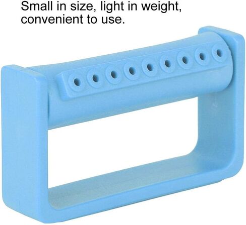 نتوءات الأسنان، كتل تجاويف الأسنان، صندوق تعقيم الأزيز، علبة مكونة من 9 فتحات، حافظة منظم مثقاب الأزيز، حقيبة تطهير أدوات العناية القابلة للتعقيم 6 ألوان (2#) in Kuwait