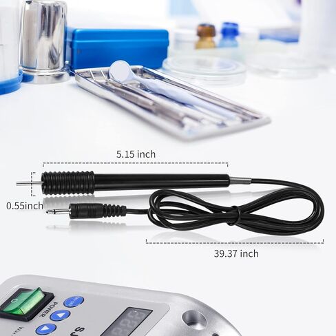 أقلام شمع كهربائية للأسنان من آنهوا، قطعتان، أقلام نحت الشمع لطبيب الأسنان، أداة بديلة محمولة لمختبر الأسنان، شمع كهربائي رقمي ساخن in Kuwait