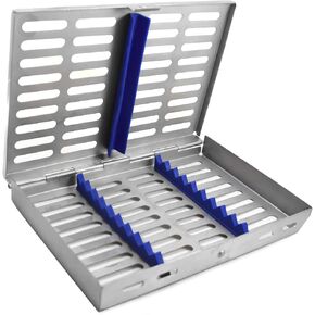 Professional Dental Elevators | Composite Restorative Implants | Luxating Filling | Surgical Root Extraction Spreading | Osteotome Periotome Instruments (10 Pcs Cassette) in Kuwait