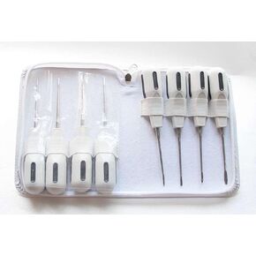 8pcs Staninless Steel Tooth Extraction Kit Extracting Elevators Dentales Instruments with Storage Bag in Kuwait