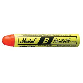 قلم تحديد السطح المحيط للطلاء الصلب من Markal B-Paintstik، قطر 11/16 بوصة، طول 4-3/4 بوصة، أحمر (عبوة من 12 قطعة) in Kuwait