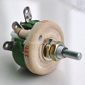 Electronics-Salon 25W 1K OHM High Power Wirewound Potentiometer, Rheostat, Variable Resistor. in Kuwait