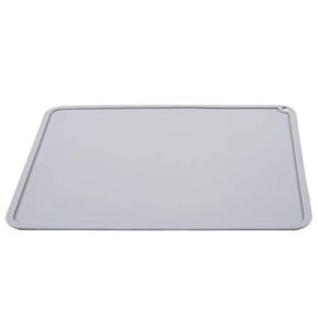 BCZAMD Silicone Slap Mat 410 X 310mm Clean-up or Resin Transfer to Protect Work Surface for Photon S DLP SLA LCD 3D Printer Accessories - Gray in Kuwait
