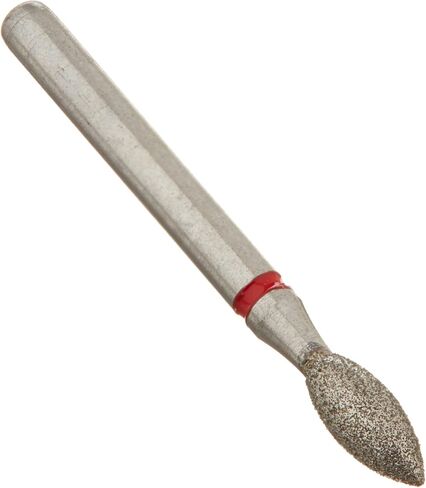 Crosstech Diamond Burss 368/021F (حجم الرأس 2.1 مم، طول الرأس 5.0 مم)، ساق قبضة الاحتكاك، رفيعة، كرة القدم (عبوة من 5) in Kuwait