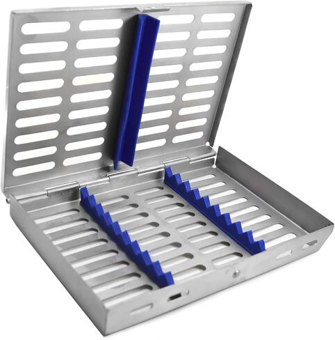 Professional Dental Elevators | Composite Restorative Implants | Luxating Filling | Surgical Root Extraction Spreading | Osteotome Periotome Instruments (10 Pcs Cassette) in Kuwait