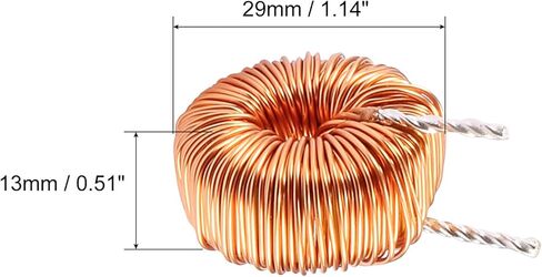 سورينج ماب سلك محث مغناطيسي عمودي أحادي الطبقة 100uH 20A ملف الحث in Kuwait