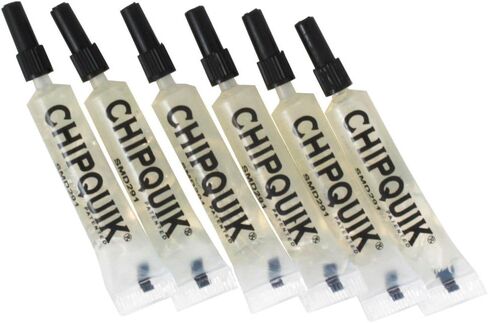 Chip Quik SMD291ST2CC6 Tack Flux in 6-2cc Squeeze Tubes (same flux as SMD291) in Kuwait