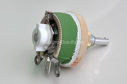 Electronics-Salon 25W 1K OHM High Power Wirewound Potentiometer, Rheostat, Variable Resistor. in Saudi Arabia