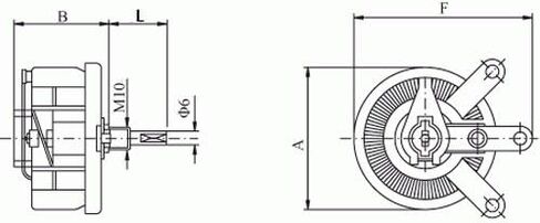 Electronics-Salon 25W 1K OHM High Power Wirewound Potentiometer, Rheostat, Variable Resistor. in Saudi Arabia