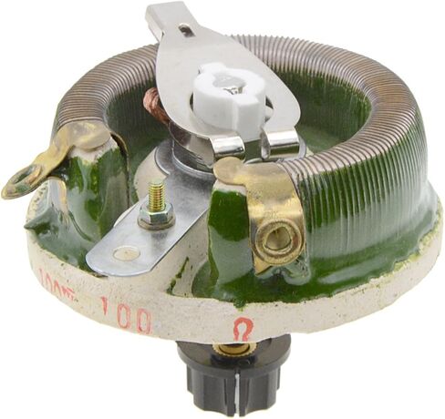 YXQ 100W 100Ohm Rheostat السيراميك المنزلق مقاومات الطاقة المتغيرة قابل للتعديل مع وعاء الجهد in Kuwait