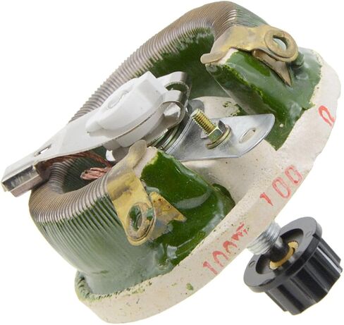 YXQ 100W 100Ohm Rheostat السيراميك المنزلق مقاومات الطاقة المتغيرة قابل للتعديل مع وعاء الجهد in Kuwait