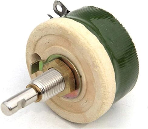 YXQ 25W 20 Ohm Slide Ceramic Resistors Adjustable Rheostat High Power with Knob in Kuwait