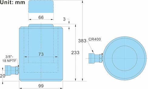 AMZCNC 10 طن أسطوانة هيدروليكية رام واحدة تعمل 6 بوصة السكتة الدماغية 10T جاك أسطوانة هيدروليكية رفع جاك رام أسطوانات رفع محمولة واحدة تعمل مع السكتة الدماغية 6 بوصة in Kuwait