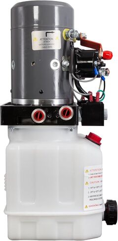 KTI Hydraulics KTI-12VDA3Q وحدة طاقة هيدروليكية مدمجة 12 فولت تيار مستمر مع قدرة مفردة مزدوجة وسعة 3 كوارت للتشغيل السلس in Kuwait