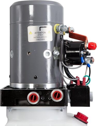 KTI Hydraulics KTI-12VDA3Q وحدة طاقة هيدروليكية مدمجة 12 فولت تيار مستمر مع قدرة مفردة مزدوجة وسعة 3 كوارت للتشغيل السلس in Kuwait