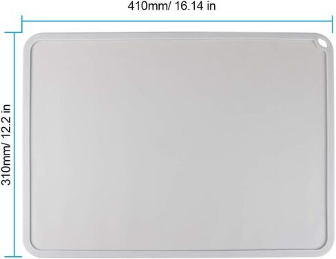 BCZAMD Silicone Slap Mat 410 X 310mm Clean-up or Resin Transfer to Protect Work Surface for Photon S DLP SLA LCD 3D Printer Accessories - Gray in Kuwait