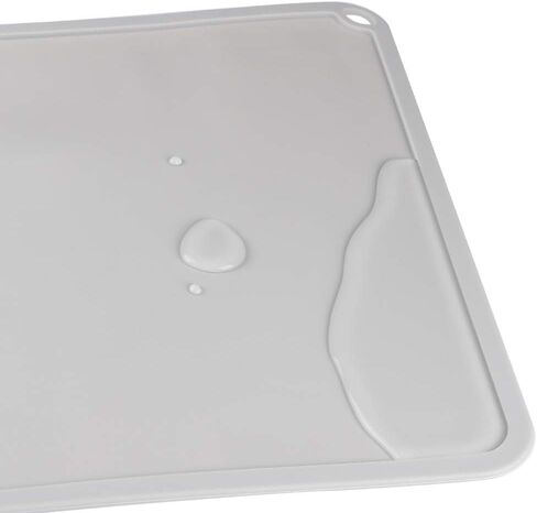 BCZAMD Silicone Slap Mat 410 X 310mm Clean-up or Resin Transfer to Protect Work Surface for Photon S DLP SLA LCD 3D Printer Accessories - Gray in Kuwait