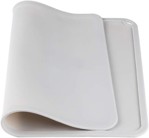 BCZAMD Silicone Slap Mat 410 X 310mm Clean-up or Resin Transfer to Protect Work Surface for Photon S DLP SLA LCD 3D Printer Accessories - Gray in Kuwait