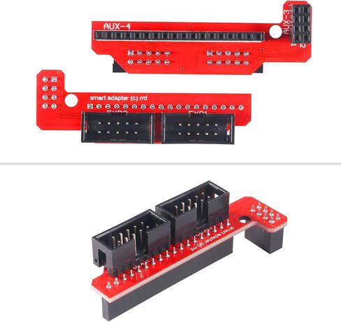 مجموعة التحكم في الطابعة ثلاثية الأبعاد من أوكين لـ Arduino RepRap، RAMPS 1.4، لوحة ميجا 2560، 5 قطع محرك المتدرج A4988 مع مغسلة، شاشة عرض ذكية رسومية LCD 12864 مع محول متعدد 16069 in Kuwait