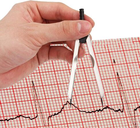 LANIAKEA ECG Caliper 3PCS EKG Calipers Electrocardiogram Divider for Nursing (Black Pink Blue) in Saudi Arabia