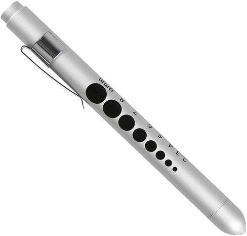 أضواء قلم طبي من أوكين للممرضات والأطباء، مصباح يدوي LED طبي قابل لإعادة الاستخدام مع مقياس الحدقة ومسطرة، ضوء أبيض، ذهبي وردي in Kuwait